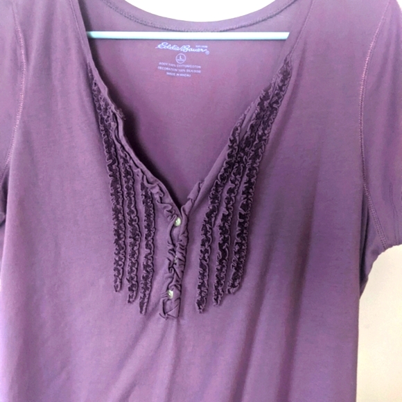 Eddie Bauer Women's Petite Shirt - Picture 2 of 7